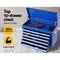 Giantz Tool Box Chest Trolley 16 Drawers Cabinet Cart Garage Toolbox Blue - Coll Online