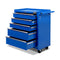 Giantz 5 Drawer Mechanic Tool Box Storage Trolley - Blue - Coll Online