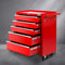 Giantz 5 Drawer Mechanic Tool Box Storage Trolley - Red - Coll Online