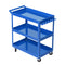 Giantz Tool Cart 3 Tier Parts Steel Trolley Mechanic Storage Organizer Blue - Coll Online