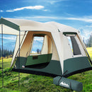 Weisshorn Instant Up Camping Tent 4 Person Pop up Tents Family Hiking Dome Camp - Coll Online