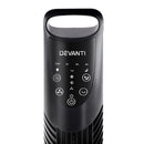 Devanti Portable Cross Flow Tower Fan - Black - Coll Online