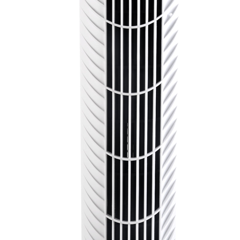 Devanti Portable Cross Flow Tower Fan - White - Coll Online