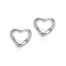 Tiffany & Co. Elsa Peretti Open Heart Stud Earrings