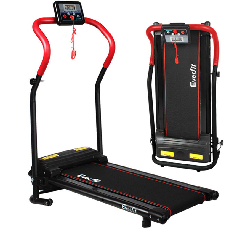 Everfit Home Electric Treadmill - Red - Coll Online