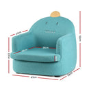 Keezi Kids Sofa Toddler Couch Lounge Chair Children Armchair Fabric Furniture