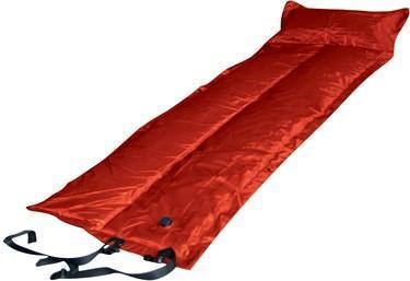 Trailblazer Self-Inflatable Foldable Air Mattress With Pillow - RED - Coll Online