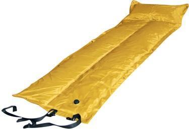 Trailblazer Self-Inflatable Foldable Air Mattress With Pillow - YELLOW - Coll Online