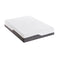 Casa Decor Memory Foam Luxe Hybrid Mattress Cool Gel 25cm Depth Medium Firm - King Single - White  Charcoal Grey