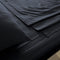 Royal Comfort 1000TC Hotel Grade Bamboo Cotton Sheets Pillowcases Set Ultrasoft Queen Charcoal