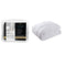 Royal Comfort 800GSM Silk Blend Quilt Duvet Ultra Warm Winter Weight Doona Single White