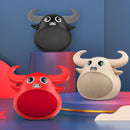 Fitsmart Bluetooth Animal Face Speaker Portable Wireless Stereo Sound Red