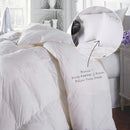 Duck Feather & Down Quilt 500GSM + Duck Feather and Down Pillows 2 Pack Combo Double White