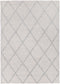 Leilani Diamond Braided Grey Rug 160x230cm