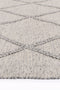 Leilani Diamond Braided Grey Rug 160x230cm