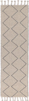 Leilani Diamond Tassel Ash Rug 200x290cm