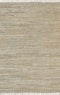 Metro Beige Modern Leather Rug 200x200cm Round