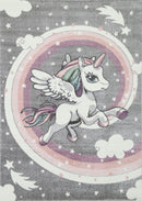 Nova Kids Rainbow Unicorn Rug 120x170 cm