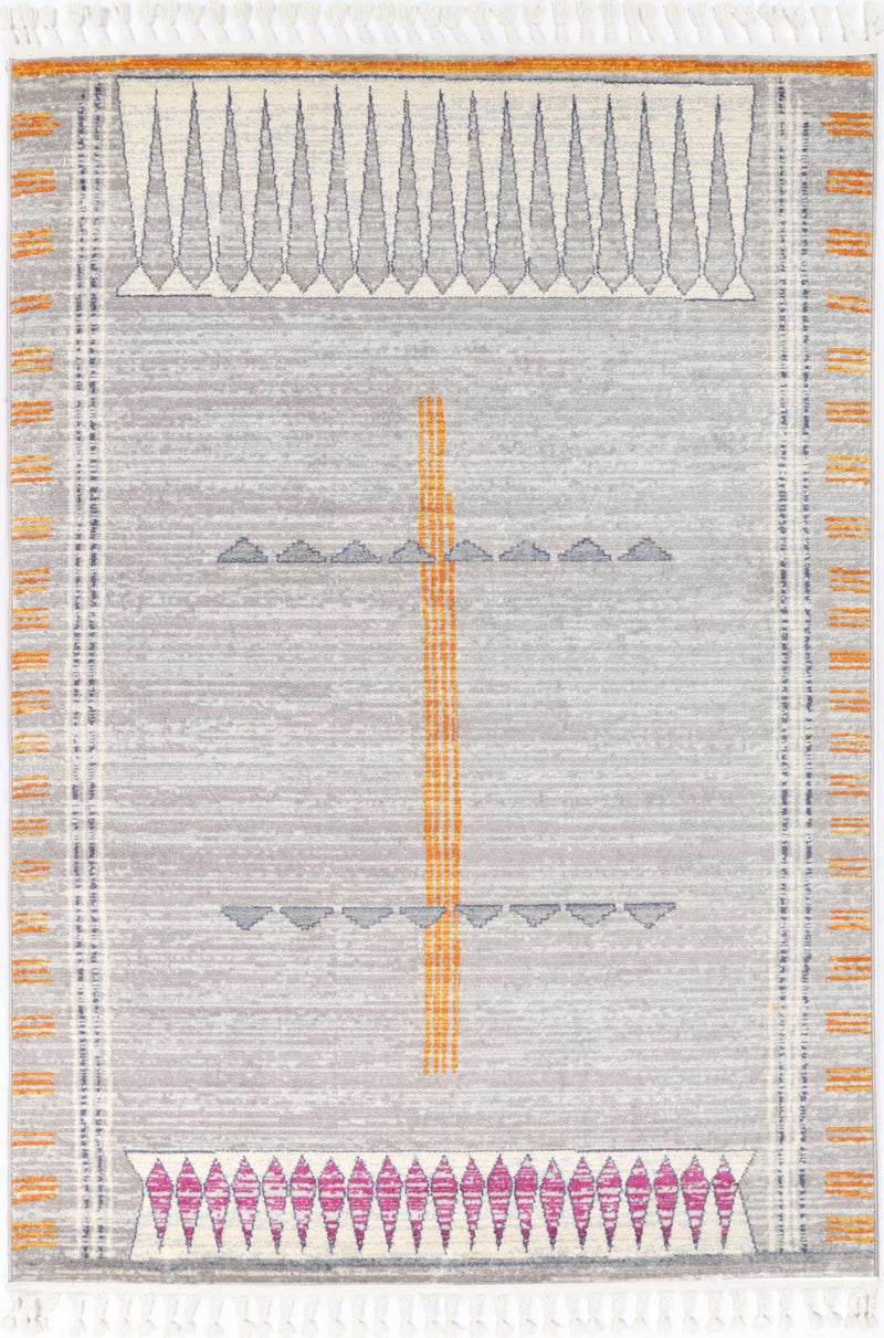 Pasto Tribal Grey Rug 160x230cm