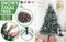 Home Ready 5Ft 150cm 720 tips Green Snowy Christmas Tree Xmas Pine Cones