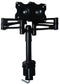 Two-Screen 10-25" Desk Monitor TV Plasma LED LCD Work Mount