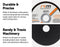 125mm 5" Cutting Disc Wheel for Angle Grinder x100