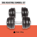 Adjustable Dumbbell Set - 30kgs