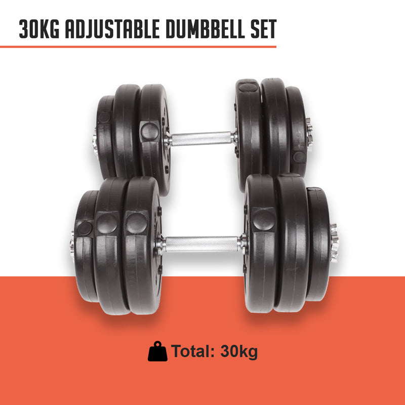 Adjustable Dumbbell Set - 30kgs