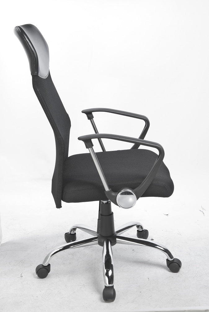 Ergonomic Mesh PU Leather Office Chair