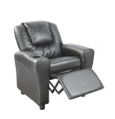 Leather Kids Recliner