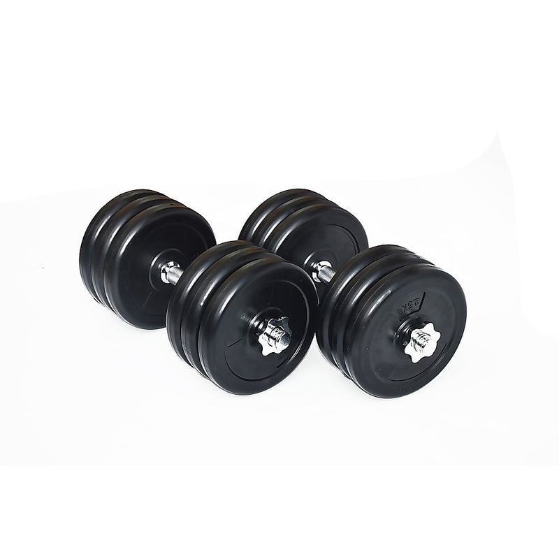 35KG Dumbbell Adjustable Weight Set