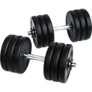 35KG Dumbbell Adjustable Weight Set