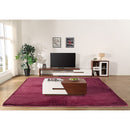 230x200cm Floor Rugs Large Shaggy Rug Area Carpet Bedroom Living Room Mat - Burgundy