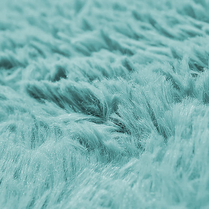 230x200cm Floor Rugs Large Shaggy Rug Area Carpet Bedroom Living Room Mat - Turquoise