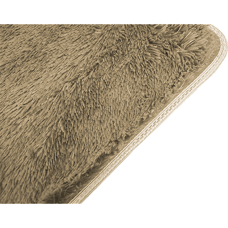 230x160cm Floor Rugs Large Shaggy Rug Area Carpet Bedroom Living Room Mat - Beige