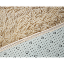 230x160cm Floor Rugs Large Shaggy Rug Area Carpet Bedroom Living Room Mat - Beige