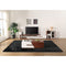 230x160cm Floor Rugs Large Shaggy Rug Area Carpet Bedroom Living Room Mat - Black