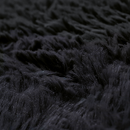 230x200cm Floor Rugs Large Shaggy Rug Area Carpet Bedroom Living Room Mat - Black