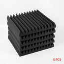 40pcs Studio Acoustic Foam Sound Absorbtion Proofing Panels Tiles Wedge 30X30CM