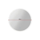 80cm LED Wall Mirror Bathroom Mirrors Light Decor Round