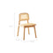 Luna Wooden Rattan Dining Chair Set of 2