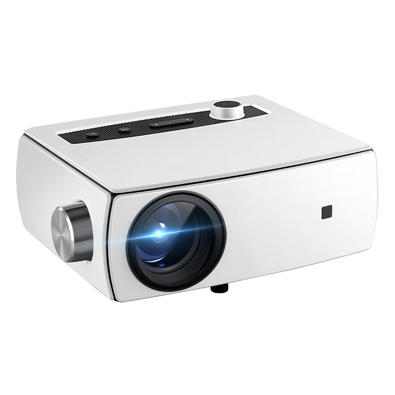 Mini Video Projector Wifi USB HDMI Portable 220ANSI Lumens HD 1080P Home Theater