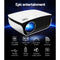 Devanti Mini Video Projector Wifi USB HDMI Portable 2000 Lumens HD 1080P Home Theater White