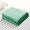 Giselle Weighted Blanket Kids 2.3KG Cooling Gravity Blankets Deep Relax Summer Aqua - Coll Online