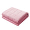 Giselle Weighted Blanket Kids 2.3KG Gravity Blankets Cooling Deep Relax Summer Pink - Coll Online
