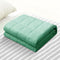 Giselle Weighted Blanket Adult 5KG Gravity Cooling Blankets Deep Relax Summer Aqua - Coll Online