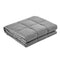 Giselle Bedding 9KG Cotton Weighted Blanket Heavy Gravity Deep Relax Adult Light Grey - Coll Online