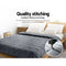 Giselle Bedding 5KG Plush Minky Weighted Gravity Blanket Deep Relax Calming Adult - Coll Online