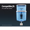 Devanti Water Cooler Dispenser Tap Water Filter Purifier 6-Stage Filtration Carbon Mineral Cartridge Pack of 3 - Coll Online