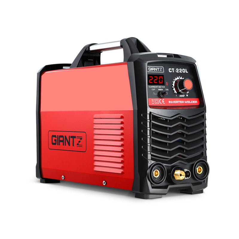 GIANTZ Plasma Cutter TIG GAS IGBT DC Inverter Welder 50A Portable Welding 220Amp - Coll Online